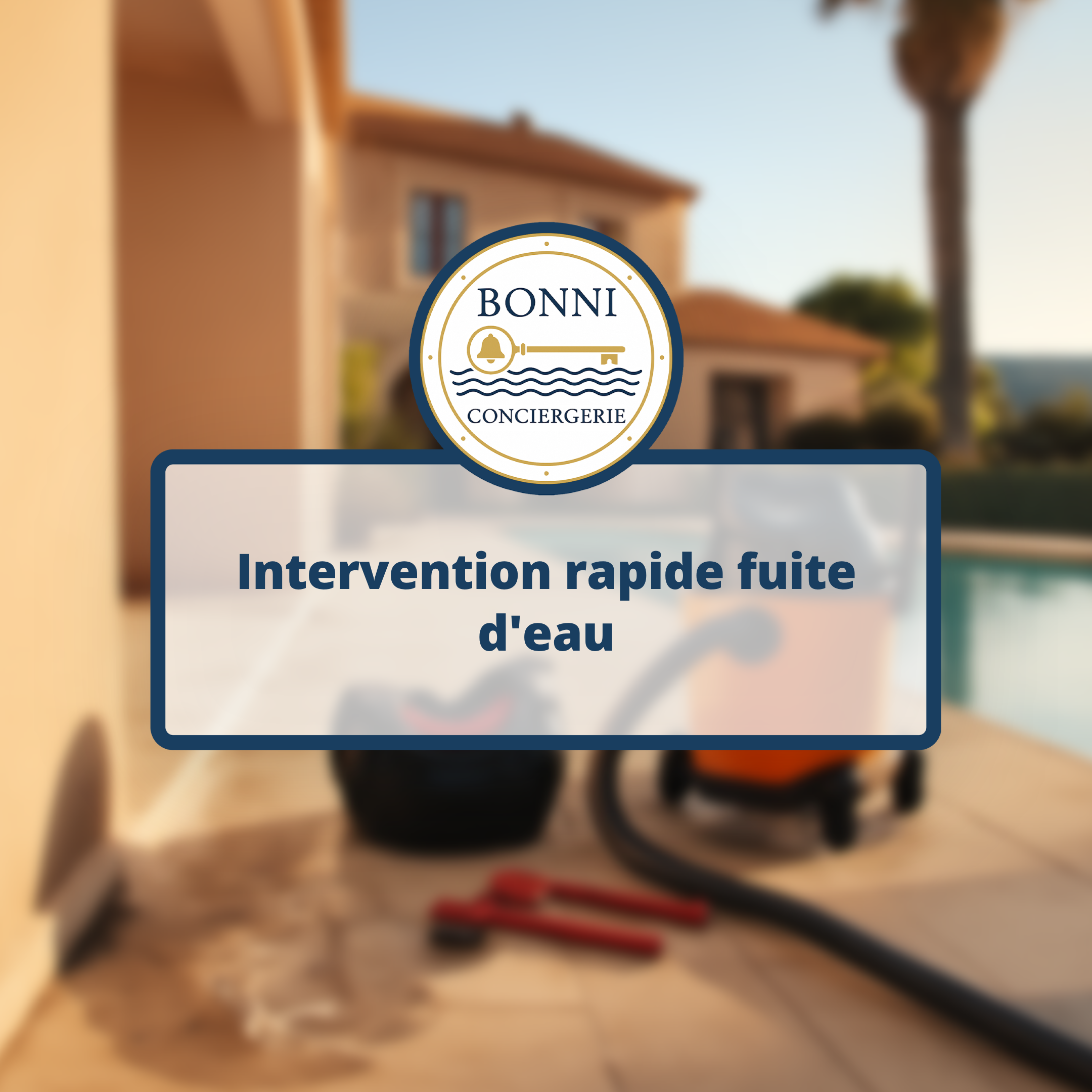 Intervention rapide fuite d'eau