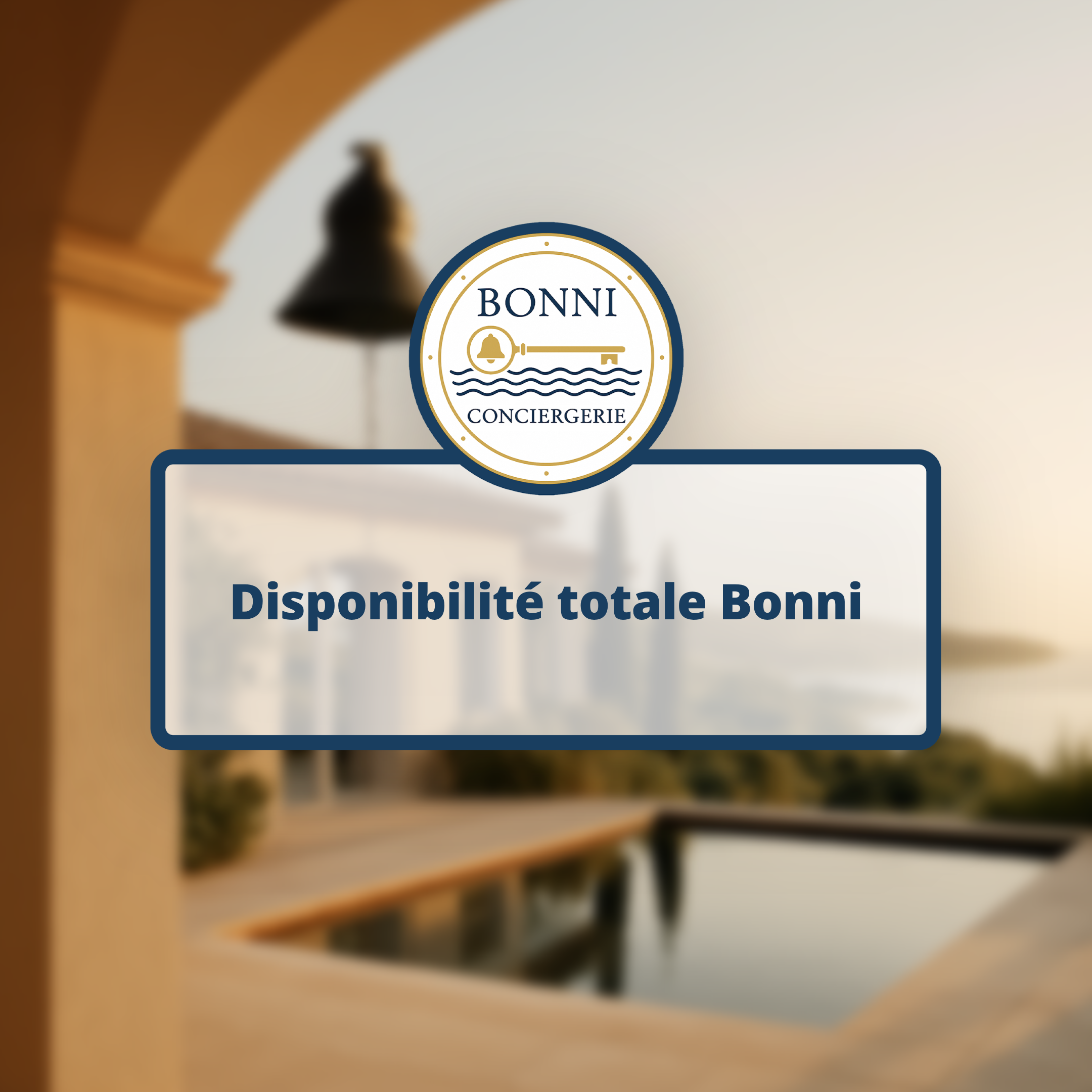 Disponibilité totale Bonni