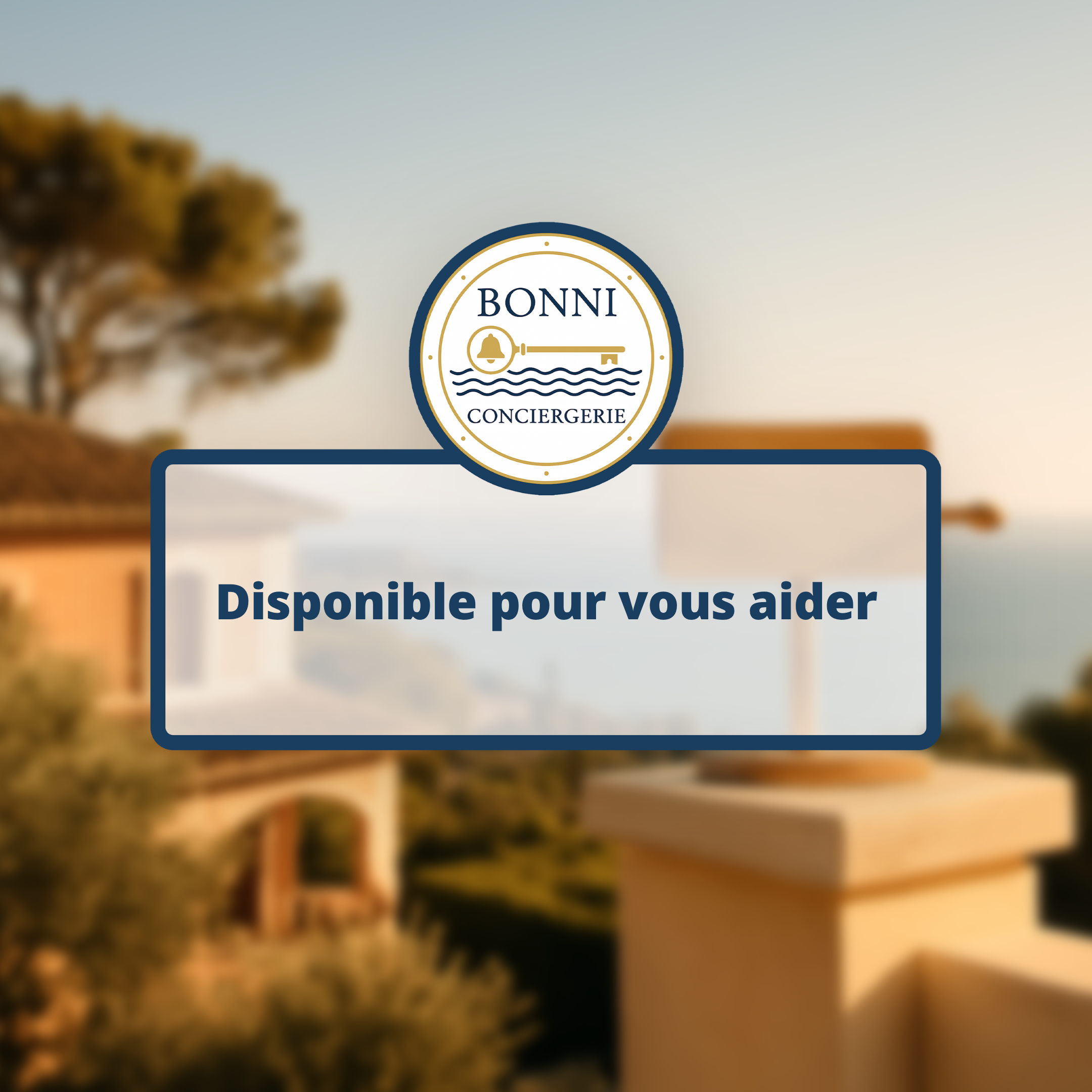 Disponible pour vous aider