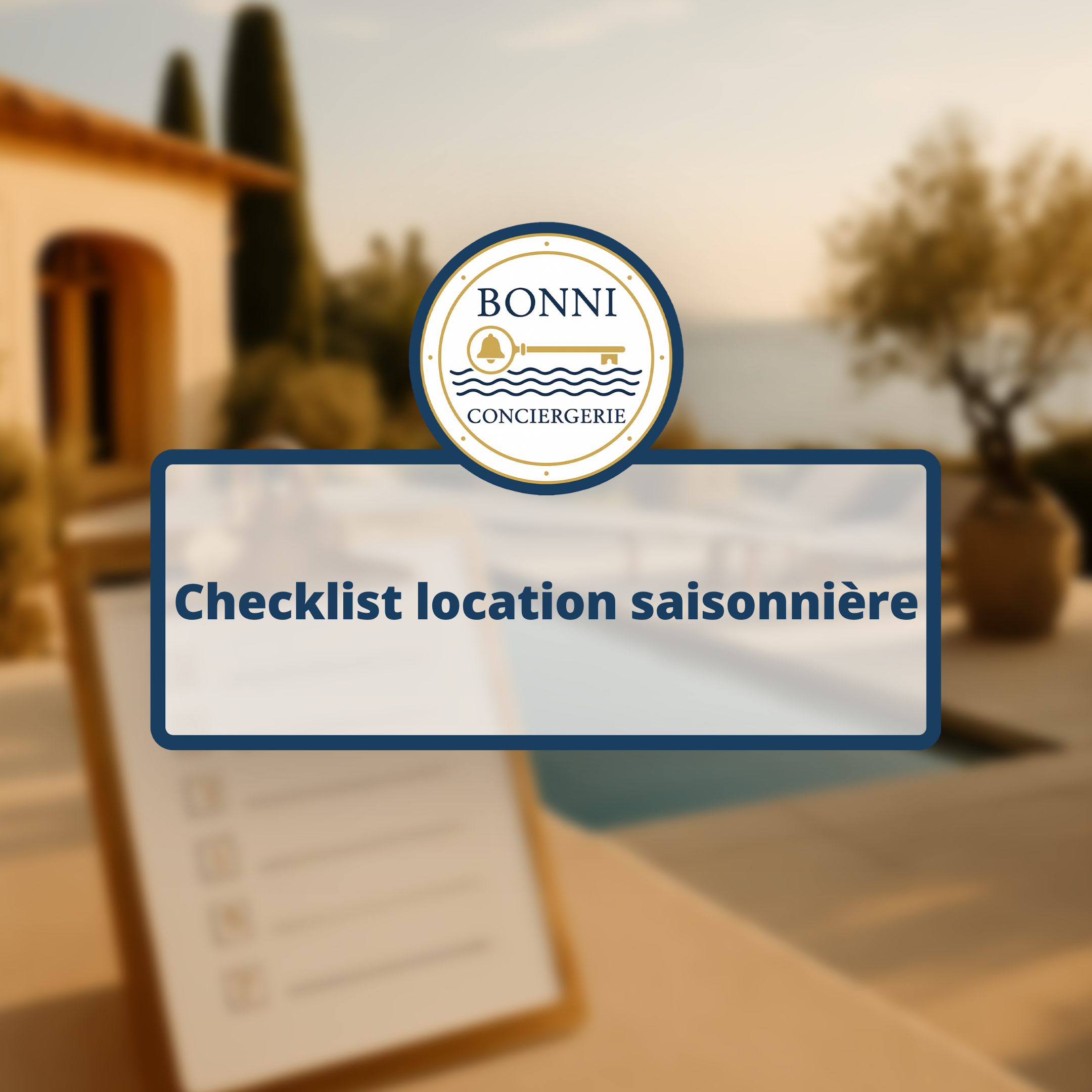 Checklist location saisonnière