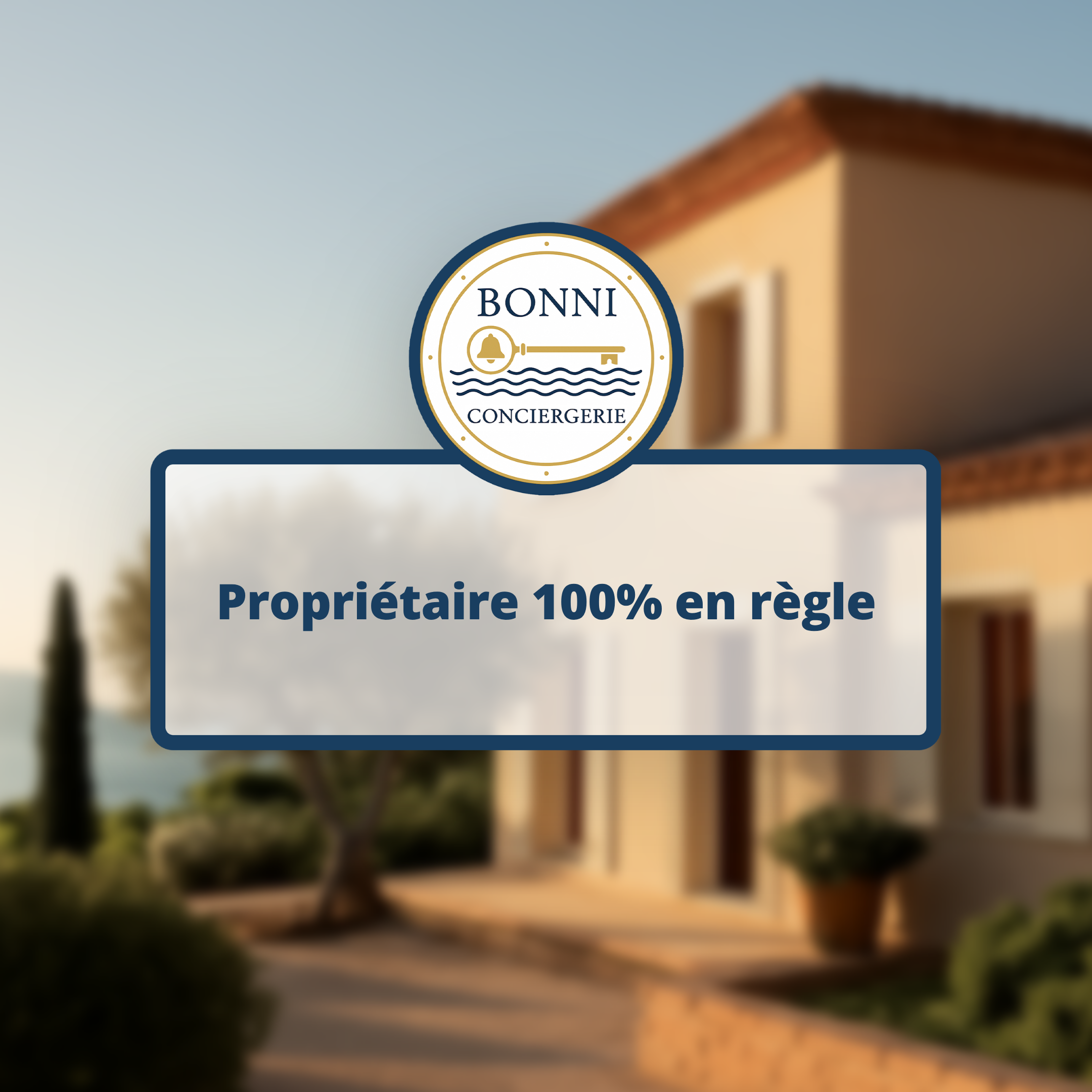 Propriétaire 100% en règle